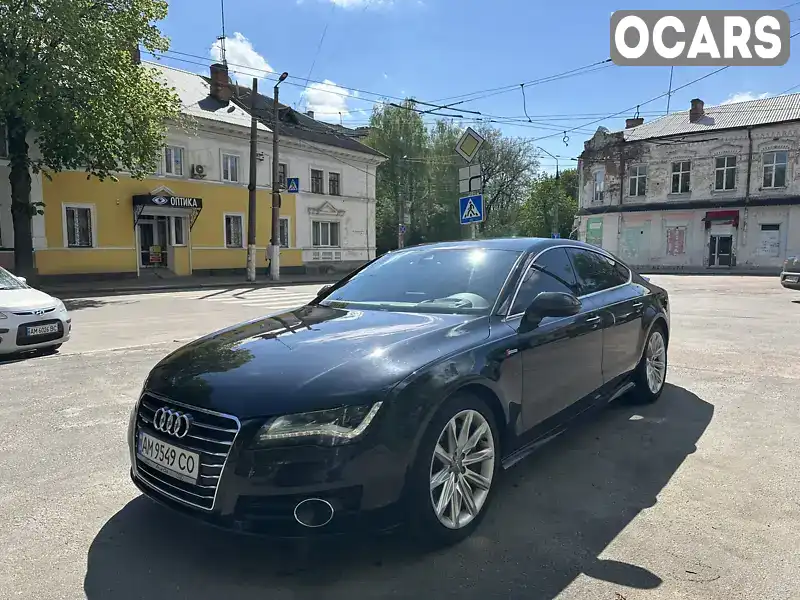 Лифтбек Audi A7 Sportback 2012 3 л. Автомат обл. Житомирская, Житомир - Фото 1/20