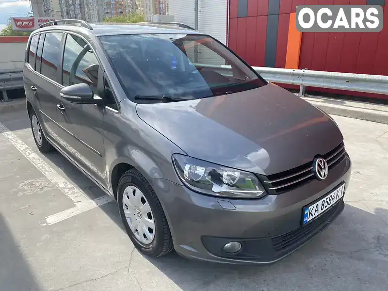 Мінівен Volkswagen Touran 2013 1.97 л. Ручна / Механіка обл. Київська, Київ - Фото 1/21