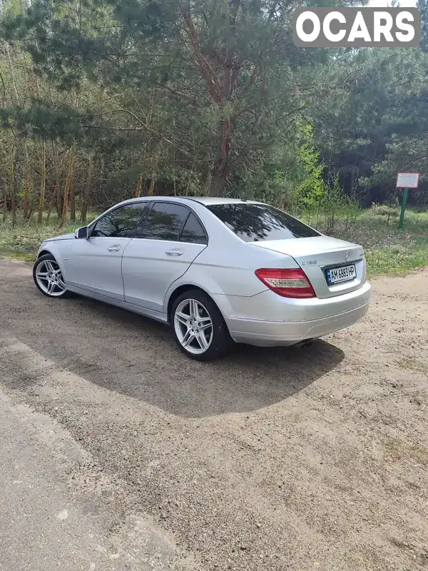 Седан Mercedes-Benz C-Class 2008 1.8 л. Автомат обл. Житомирская, Житомир - Фото 1/9