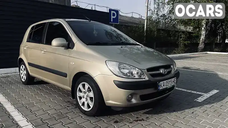 Хетчбек Hyundai Getz 2007 1.4 л. Автомат обл. Київська, Київ - Фото 1/21