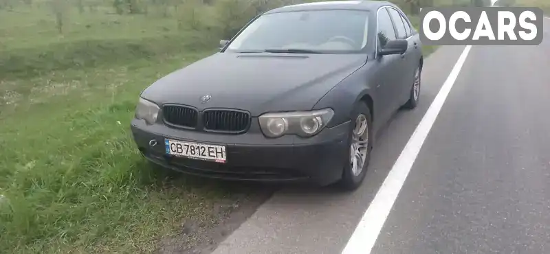 Седан BMW 7 Series 2002 3 л. Автомат обл. Черниговская, Чернигов - Фото 1/9