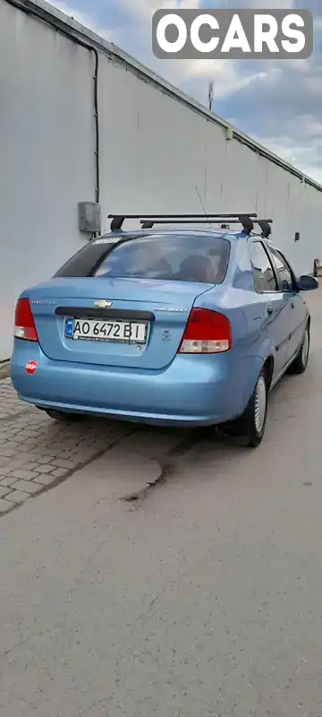 Седан Chevrolet Aveo 2005 1.5 л. Ручна / Механіка обл. Закарпатська, Ужгород - Фото 1/15