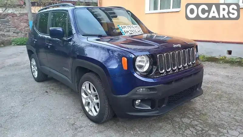 Внедорожник / Кроссовер Jeep Renegade 2018 2.36 л. Автомат обл. Житомирская, Житомир - Фото 1/20