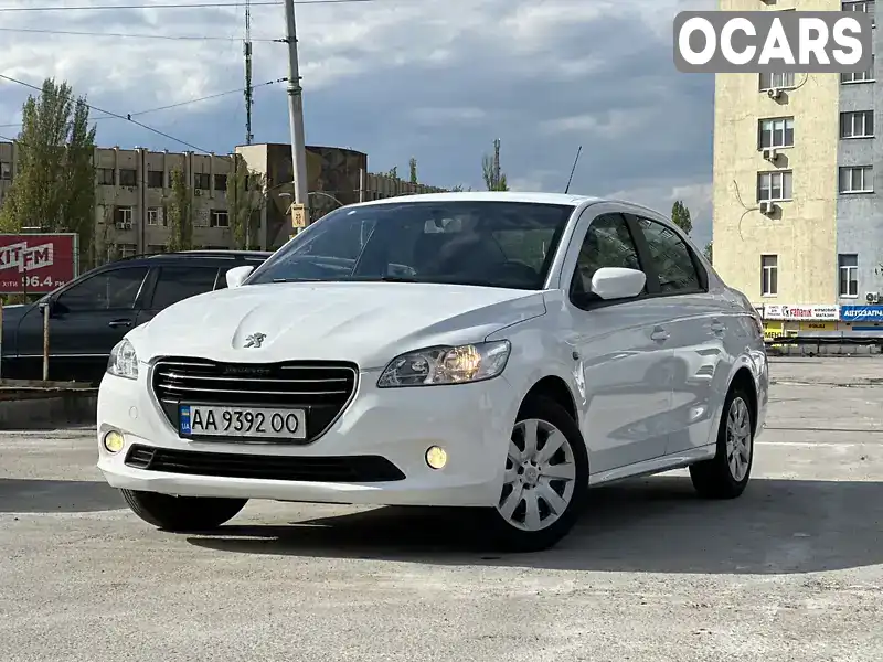 Седан Peugeot 301 2016 1.2 л. Ручная / Механика обл. Киевская, Киев - Фото 1/21