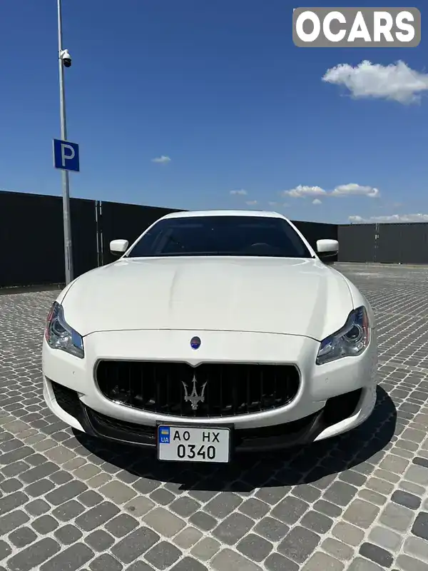 Седан Maserati Quattroporte 2016 2.98 л. Автомат обл. Закарпатская, Мукачево - Фото 1/21