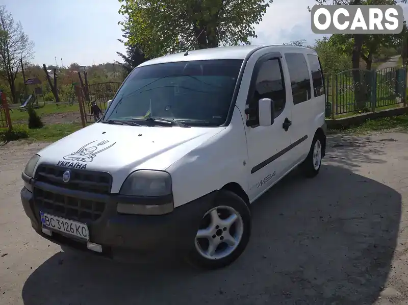 Минивэн Fiat Doblo 2001 1.91 л. обл. Львовская, Трускавец - Фото 1/15