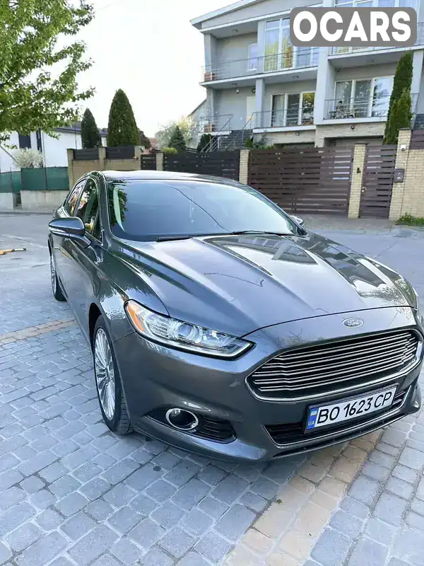 Седан Ford Fusion 2016 2 л. Автомат обл. Тернопільська, Тернопіль - Фото 1/21