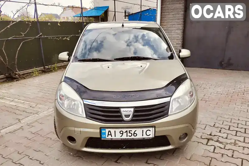 Хэтчбек Dacia Sandero 2009 1.46 л. Ручная / Механика обл. Киевская, Бровары - Фото 1/9