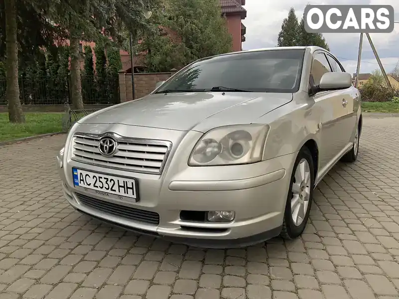 Ліфтбек Toyota Avensis 2004 2 л. Ручна / Механіка обл. Волинська, Луцьк - Фото 1/20