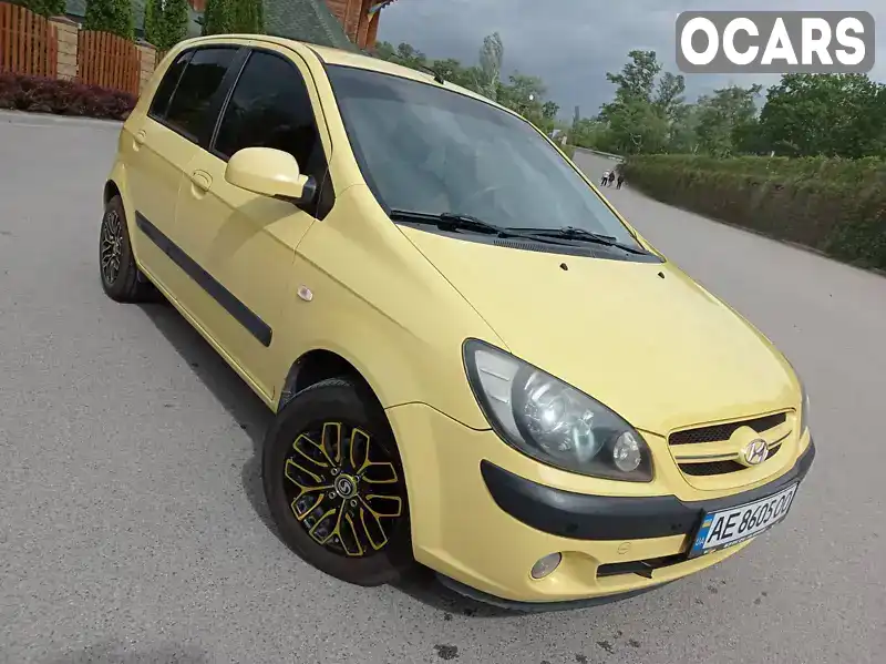 Хэтчбек Hyundai Getz 2006 1.4 л. Автомат обл. Днепропетровская, Днепр (Днепропетровск) - Фото 1/21