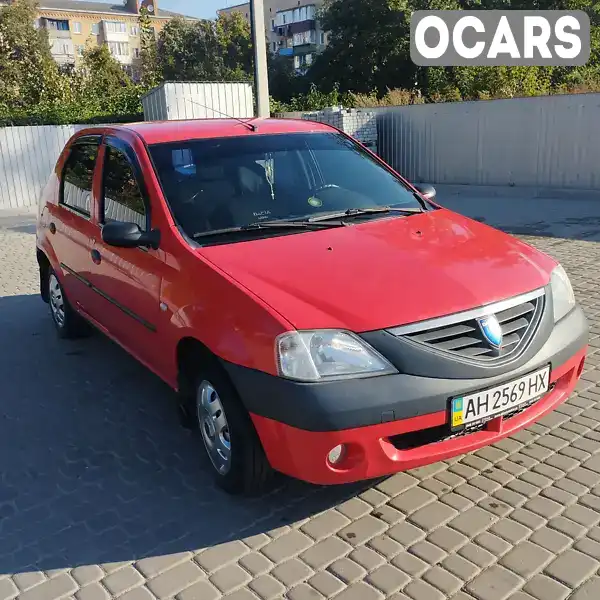 Седан Dacia Logan 2006 1.39 л. Ручная / Механика обл. Хмельницкая, Староконстантинов - Фото 1/13