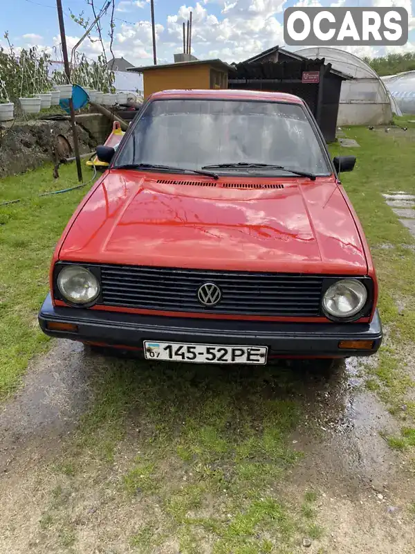 Хетчбек Volkswagen Golf 1986 1.3 л. Ручна / Механіка обл. Закарпатська, Виноградів - Фото 1/12