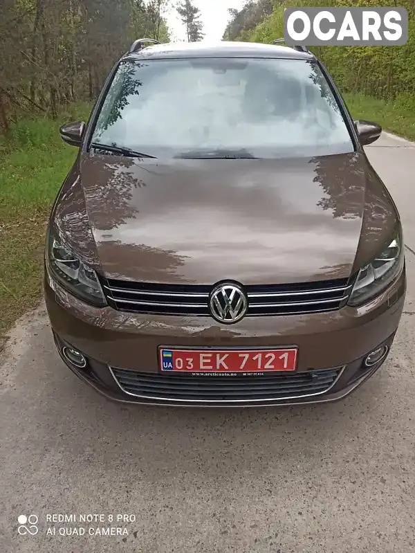 Мінівен Volkswagen Touran 2011 1.6 л. Автомат обл. Волинська, Ковель - Фото 1/21