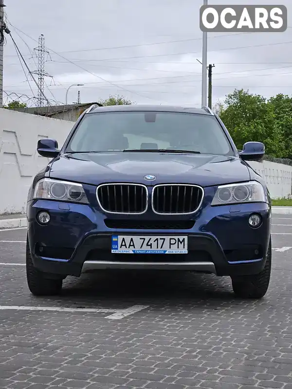 Позашляховик / Кросовер BMW X3 2013 2 л. Автомат обл. Дніпропетровська, Дніпро (Дніпропетровськ) - Фото 1/13