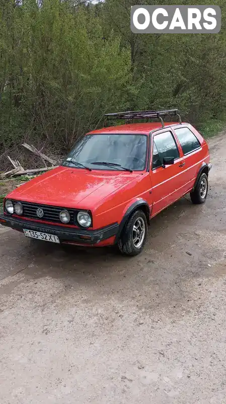 Хэтчбек Volkswagen Golf 1987 1.6 л. Ручная / Механика обл. Ивано-Франковская, Верховина - Фото 1/5