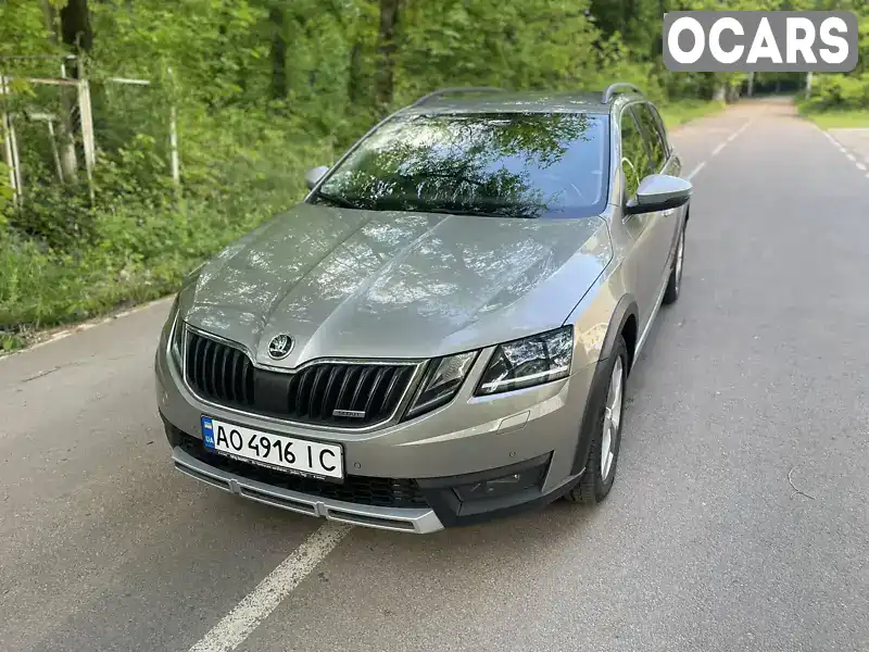 Универсал Skoda Octavia Scout 2018 1.97 л. Автомат обл. Закарпатская, Ужгород - Фото 1/21