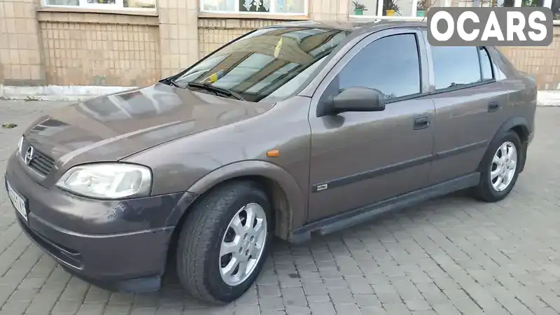 Хэтчбек Opel Astra 1998 1.6 л. обл. Винницкая, Могилев-Подольский - Фото 1/10