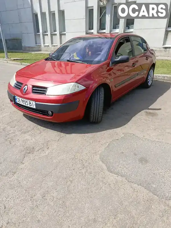 Седан Renault Megane 2004 1.6 л. обл. Черниговская, Нежин - Фото 1/13