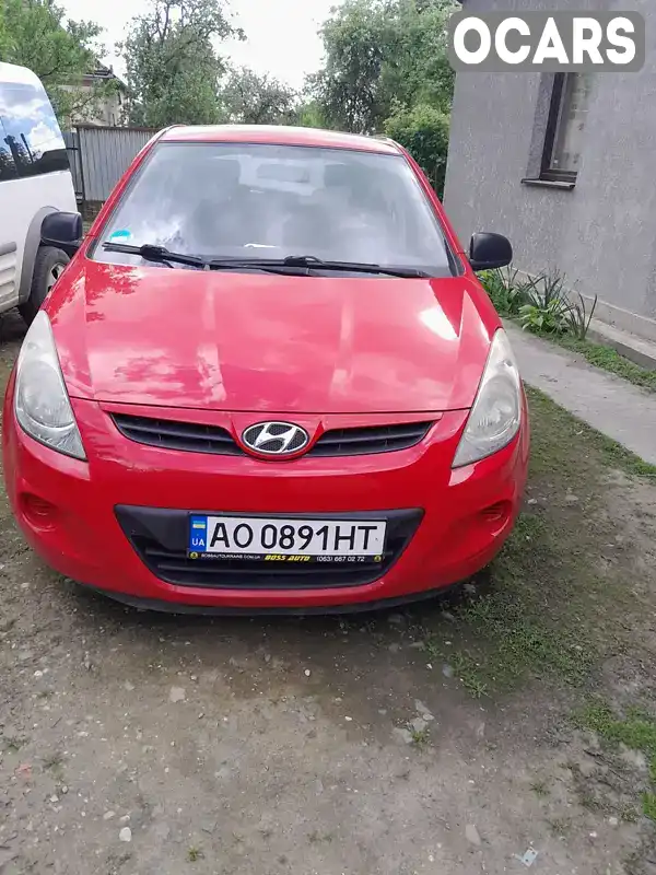 Хетчбек Hyundai i20 2009 1.25 л. Ручна / Механіка обл. Закарпатська, Ужгород - Фото 1/3