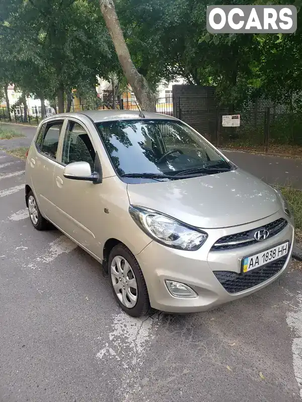 Хэтчбек Hyundai i10 2012 1.2 л. Автомат обл. Киевская, Киев - Фото 1/8