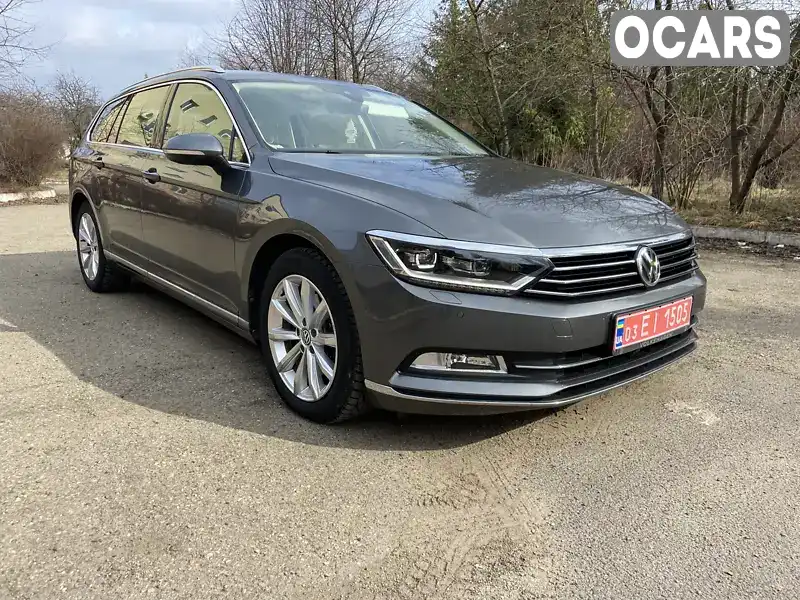 Универсал Volkswagen Passat 2017 1.97 л. Автомат обл. Волынская, Рожище - Фото 1/21