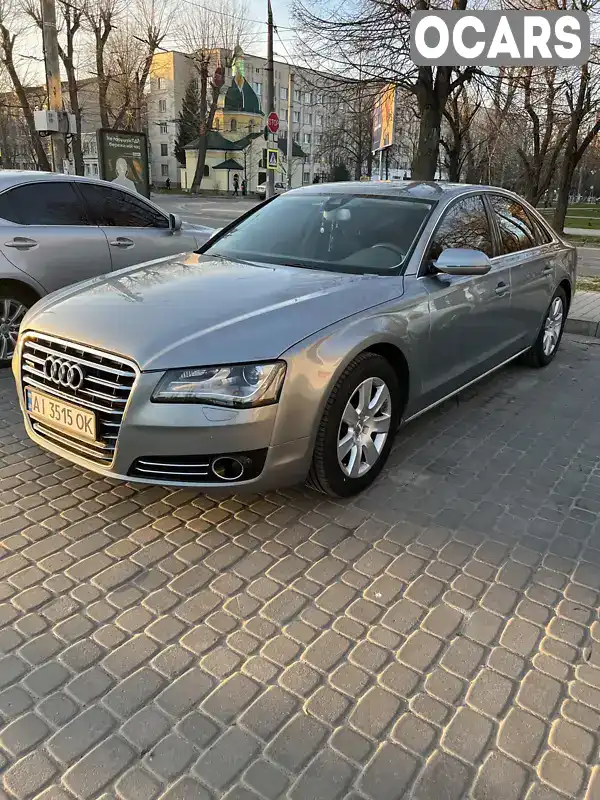 Седан Audi A8 2011 4.13 л. Автомат обл. Киевская, Киев - Фото 1/7