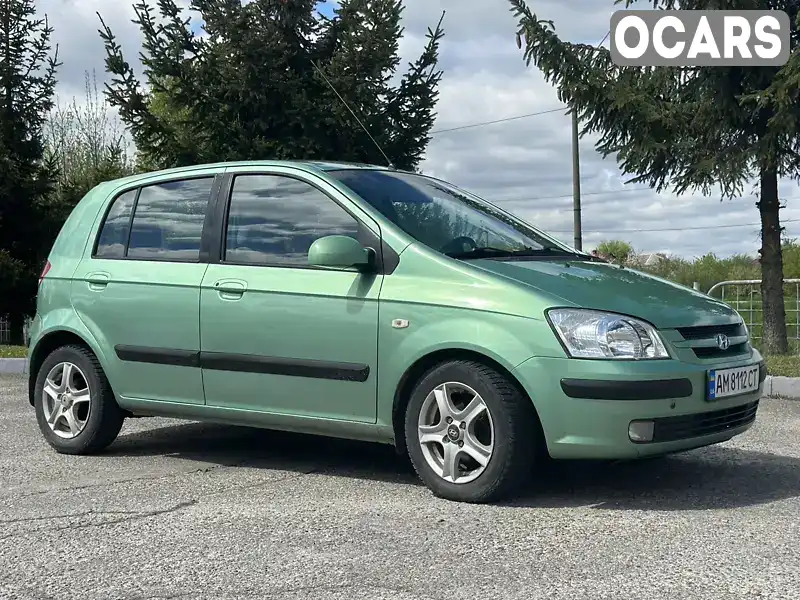 Хетчбек Hyundai Getz 2004 1.3 л. Ручна / Механіка обл. Житомирська, Житомир - Фото 1/18