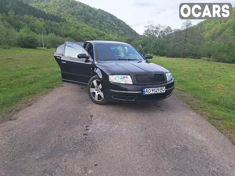 Ліфтбек Skoda Superb 2003 1.98 л. Ручна / Механіка обл. Закарпатська, Ужгород - Фото 1/18