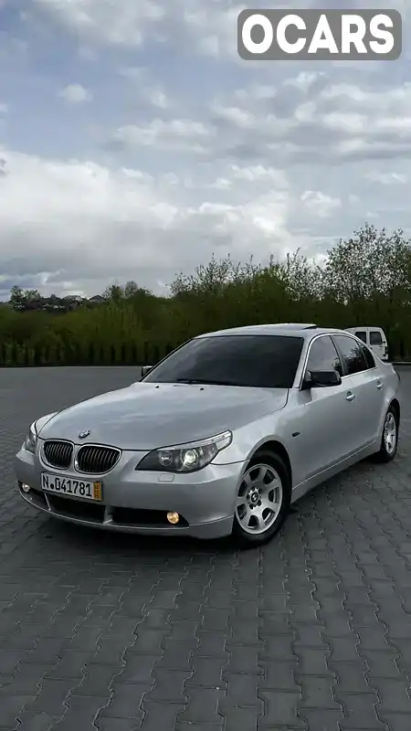 Седан BMW 5 Series 2007 2.5 л. Ручна / Механіка обл. Тернопільська, Зборів - Фото 1/21