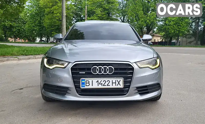 Седан Audi A6 2014 3 л. Автомат обл. Полтавская, Полтава - Фото 1/21