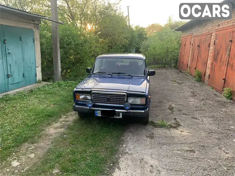 Седан ВАЗ / Lada 2107 2005 1.45 л. Ручна / Механіка обл. Хмельницька, Кам'янець-Подільський - Фото 1/9