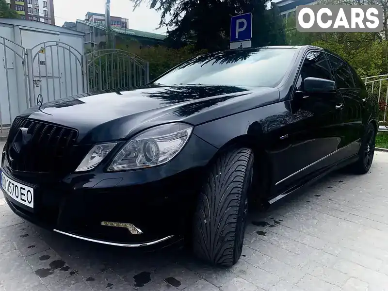 Седан Mercedes-Benz E-Class 2010 2.2 л. Автомат обл. Тернопільська, Тернопіль - Фото 1/21