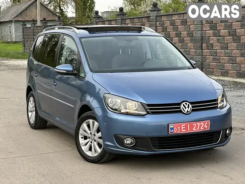 Мінівен Volkswagen Touran 2012 1.6 л. Ручна / Механіка обл. Рівненська, Рівне - Фото 1/18