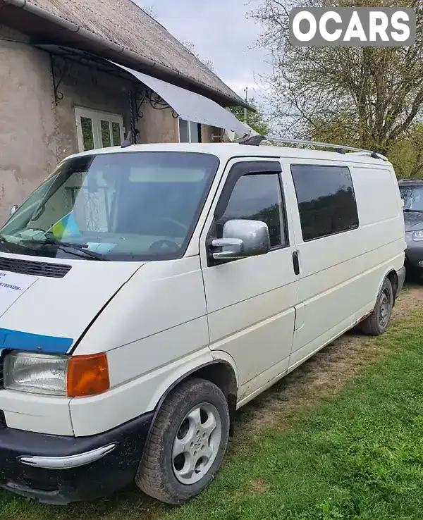 Минивэн Volkswagen Transporter 2001 1.9 л. обл. Черновицкая, Хотин - Фото 1/13