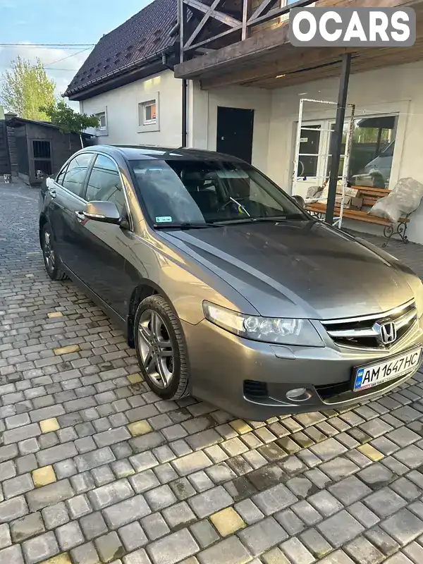 Седан Honda Accord 2007 2 л. Ручна / Механіка обл. Житомирська, Звягель - Фото 1/8