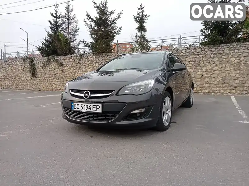 Универсал Opel Astra 2014 1.6 л. Ручная / Механика обл. Тернопольская, Тернополь - Фото 1/18