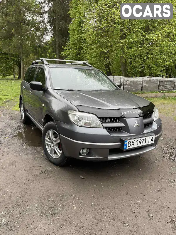 Внедорожник / Кроссовер Mitsubishi Outlander 2007 2 л. Ручная / Механика обл. Хмельницкая, Хмельницкий - Фото 1/21