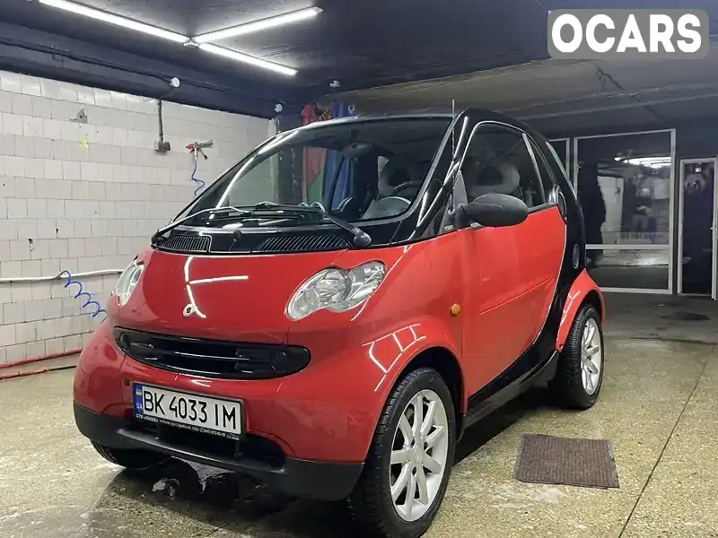 Купе Smart Fortwo 2004 0.7 л. Робот обл. Ровенская, Ровно - Фото 1/6