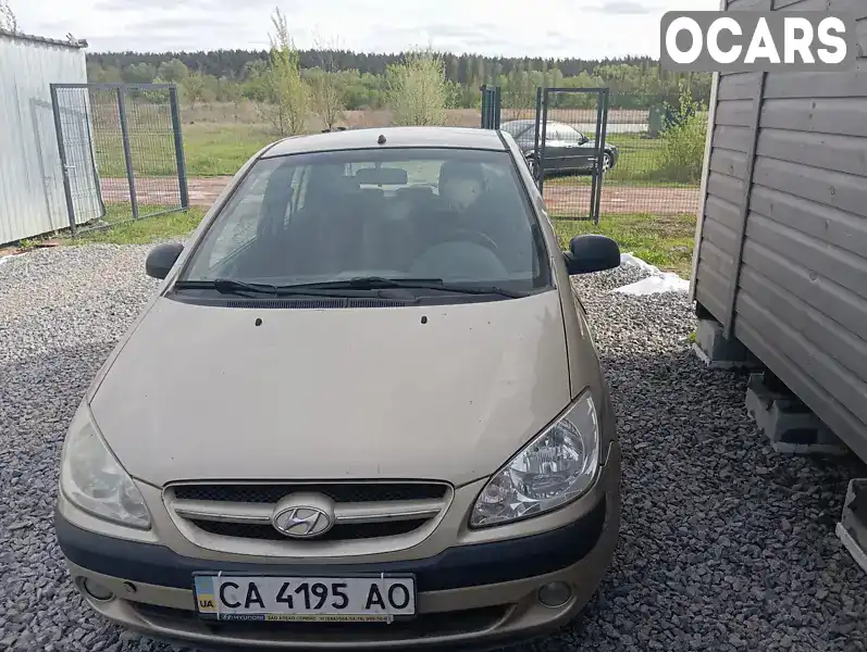 Хэтчбек Hyundai Getz 2008 1.4 л. Ручная / Механика обл. Киевская, Киев - Фото 1/18