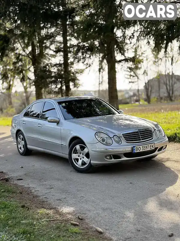 Седан Mercedes-Benz E-Class 2004 3.2 л. Автомат обл. Тернопольская, Тернополь - Фото 1/21
