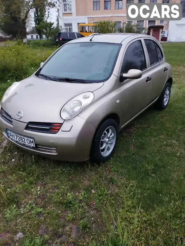 Хетчбек Nissan Micra 2004 1.2 л. Автомат обл. Дніпропетровська, Верхньодніпровськ - Фото 1/12