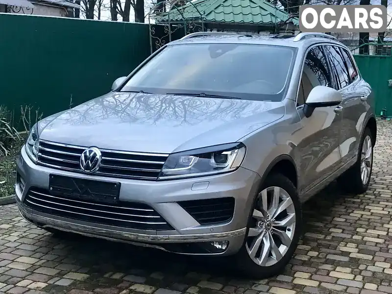 Позашляховик / Кросовер Volkswagen Touareg 2016 3 л. Автомат обл. Черкаська, Умань - Фото 1/19