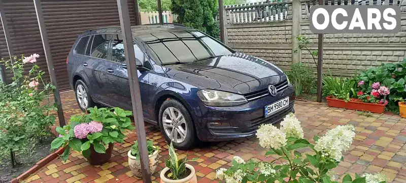 Универсал Volkswagen Golf 2014 1.6 л. Ручная / Механика обл. Донецкая, Славянск - Фото 1/8