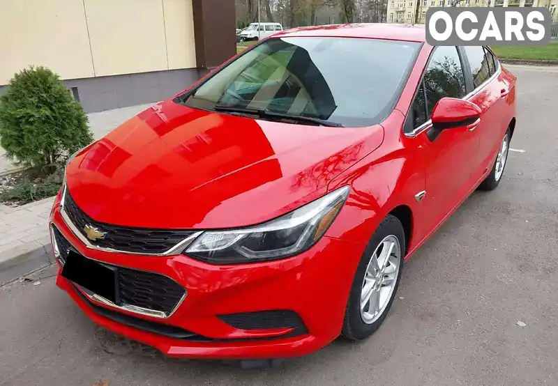 Седан Chevrolet Cruze 2017 1.4 л. Автомат обл. Львовская, Львов - Фото 1/16