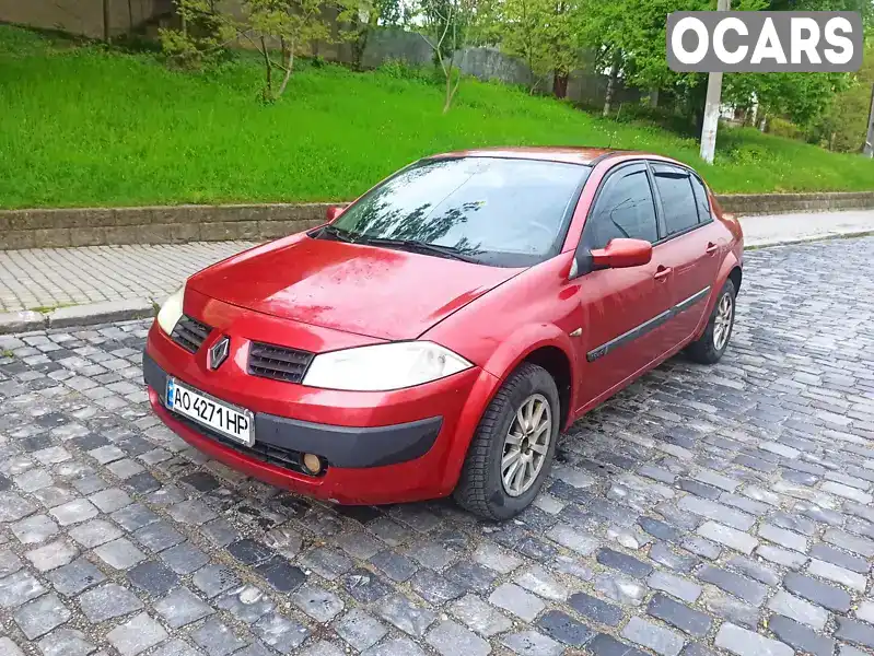 Седан Renault Megane 2003 1.87 л. обл. Черновицкая, Черновцы - Фото 1/21