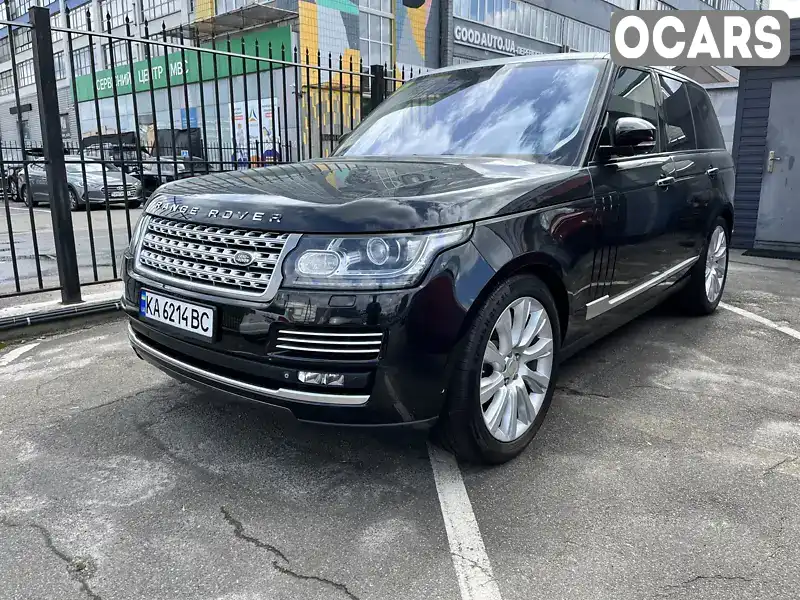 Позашляховик / Кросовер Land Rover Range Rover 2014 4.37 л. Автомат обл. Київська, Київ - Фото 1/20