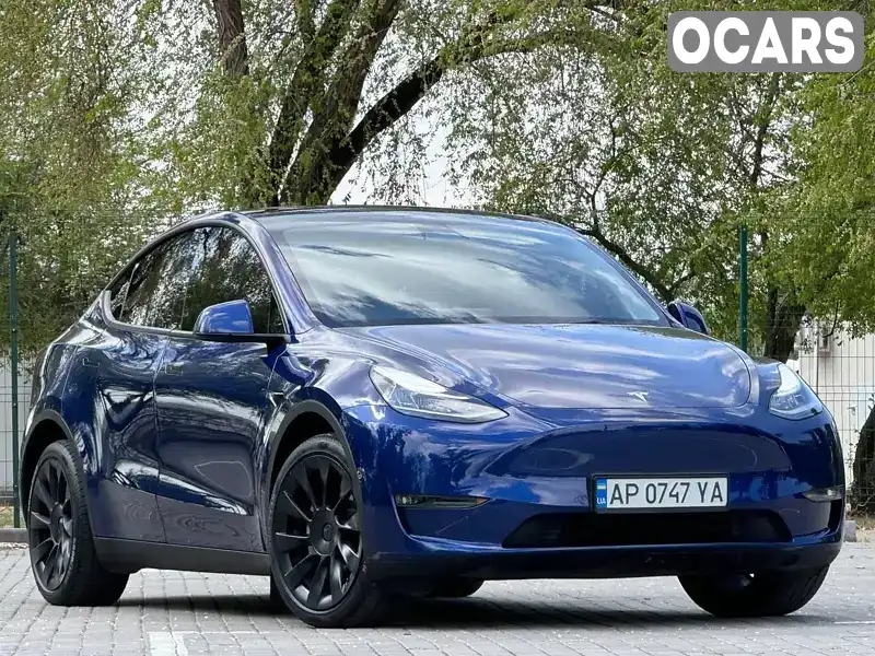 Внедорожник / Кроссовер Tesla Model Y 2021 null_content л. Автомат обл. Запорожская, Запорожье - Фото 1/21