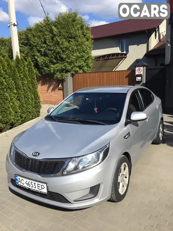 Седан Kia Rio 2013 1.4 л. Ручная / Механика обл. Волынская, Луцк - Фото 1/21