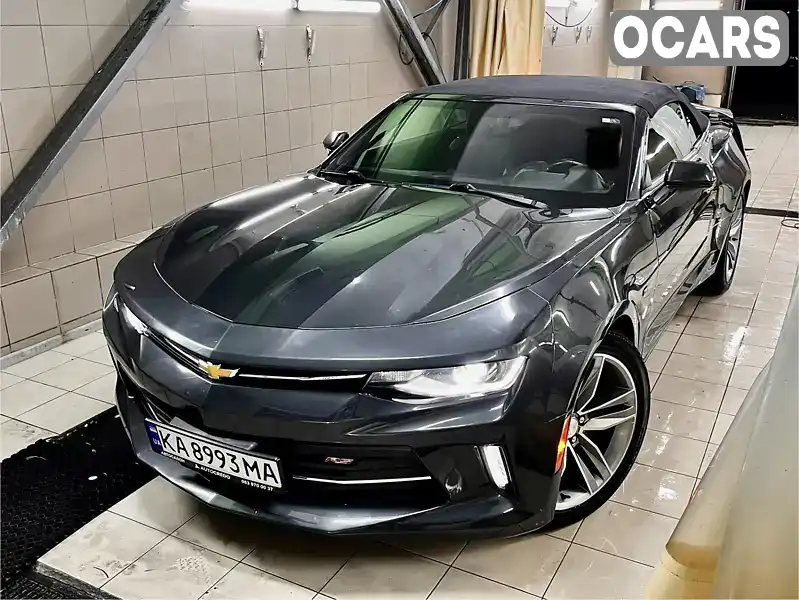 Кабриолет Chevrolet Camaro 2017 3.6 л. Автомат обл. Киевская, Киев - Фото 1/21