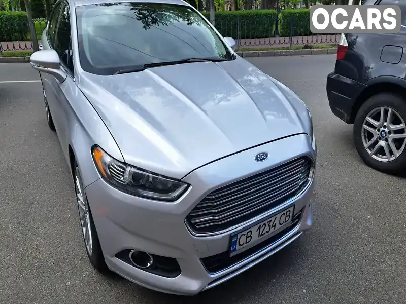 Седан Ford Fusion 2015 2 л. Автомат обл. Чернігівська, Чернігів - Фото 1/6